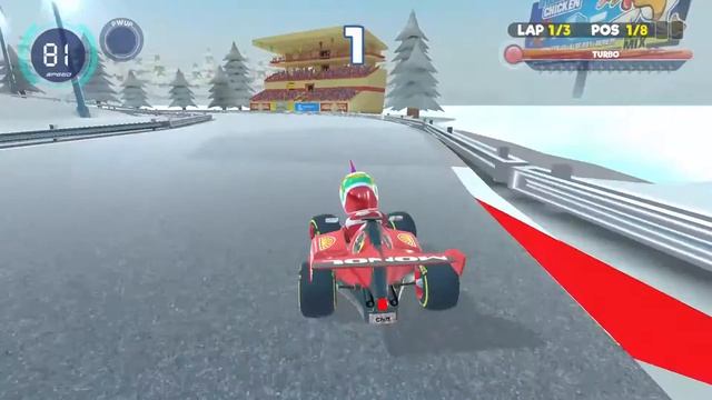 Давайте устроим покатушечки в Touring Karts смотреть онлайн