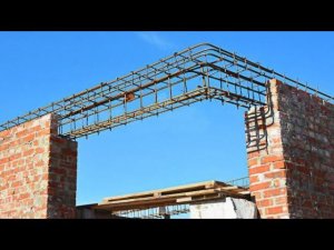 Угловая перемычка - расчет на изгиб, конструктивные решения