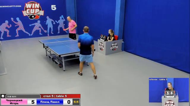 16:30 Чернецкий Игорь 2-3 Плющ Павел стол 5 ЮГ-3 04.08.20 смотреть онлайн