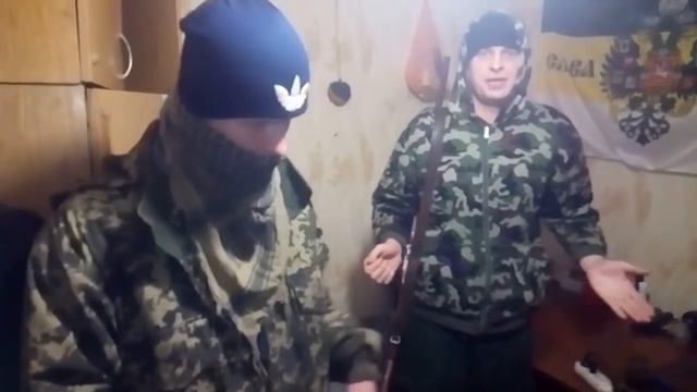 Пополнение в осажденном отряде СпН 'Троя'   Озеряновка  17 01 2016