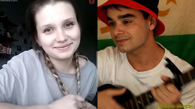 Самая милая девушка в чат рулетке / Таджик удивил её с Гитарой 2021 смотреть онлайн