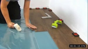 укладка кварцвинилового покрытия на наших объектах