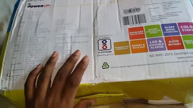 Zebronics 600 va UPS-U725 unboxing with review || Best ups under 1500 || only for desktop & Compute смотреть онлайн