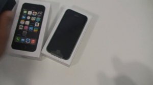 Распаковка iPhone 5S / Unboxing iPhone 5S