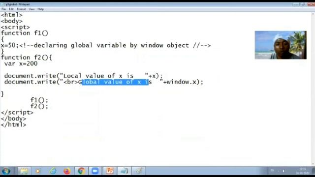 JavaScript Variables | B.K. Phole