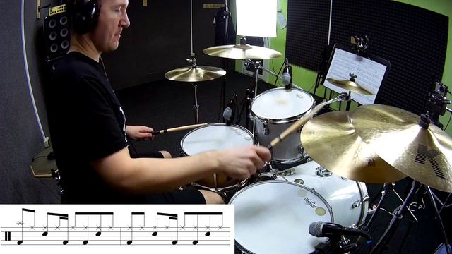 Godsmack "Under your scars" (Разбор/Drum tutorial)