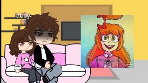 fnaf movie characters react to afton family (abby,mike)