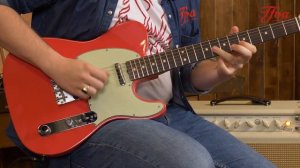 Fender Custom LTD 63 Telecaster NAMM Edition Fiesta Red played by Milo Groenhuijzen | Demo @ TFOA