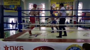 Кикбоксинг. Ольховский А., (красный), финал, 71 кг.