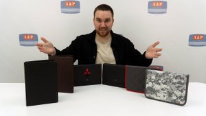Видеообзор папок для сервисных книжек и автодокументов Практик, Престиж и Люкс.