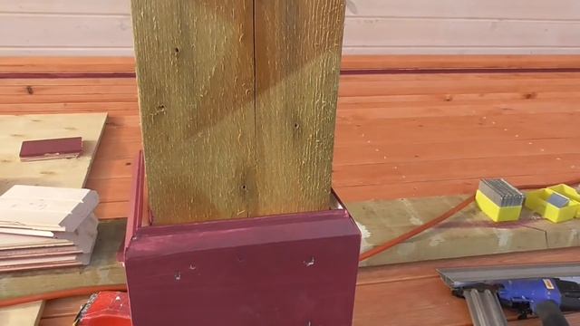 Самая красивая отделка террасы! Переделываю свой "косяк") смотреть онлайн