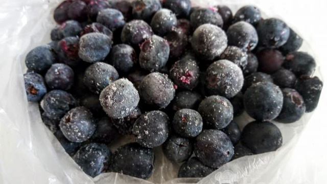 Заморозка голубики на зиму