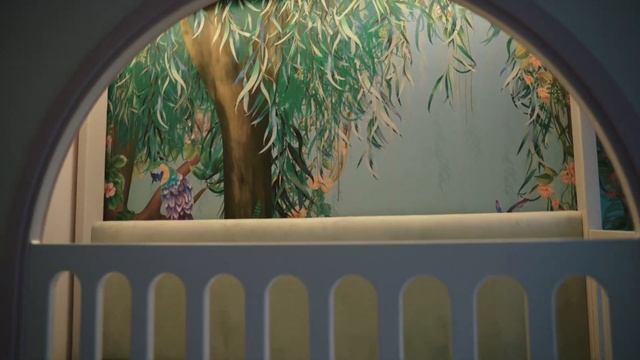 Спальня и игровая для двух сестер. Дизайн от Cleveroom. смотреть онлайн