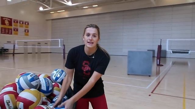 Volleyball Jump Serve - How To Jump Float Serve with Victoria Garrick смотреть онлайн