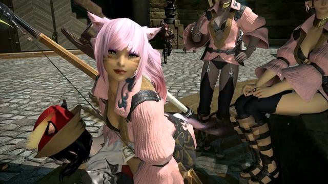 FFXIV - Puff Puff (Dragon Quest Cutscene) смотреть онлайн