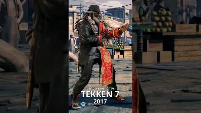 Leroy TEKKEN 7 to TEKKEN 8 Comparison   All Outfits 2017 2023