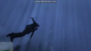 НЛО под водой в ГТА 5 \ UFO under water GTA V