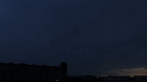 Видео грозы и молнии. Гроза ночью