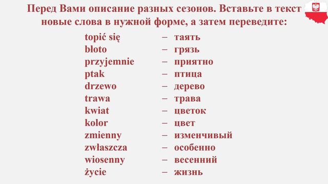Польский язык для начинающих | Урок 19