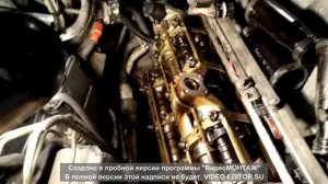 замена прокладок клапанных крышек bmw e65 мотор n62