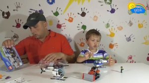 Домашние сражения игрушек ↑ Военные солдатики, полицейские лего, машинки лего, вертолёты лего