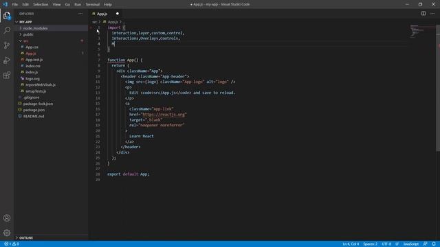 Openlayers Usage with React смотреть онлайн