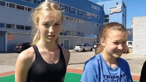 "Молниеносные лезвия" (Калужская обл.). Финальные соревнования (девочки 13-14 лет) в Волжском.