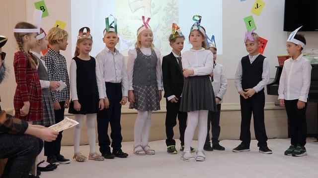 "Прощание с Азбукой". 1А и 1Б классы Школы "Морозко" смотреть онлайн