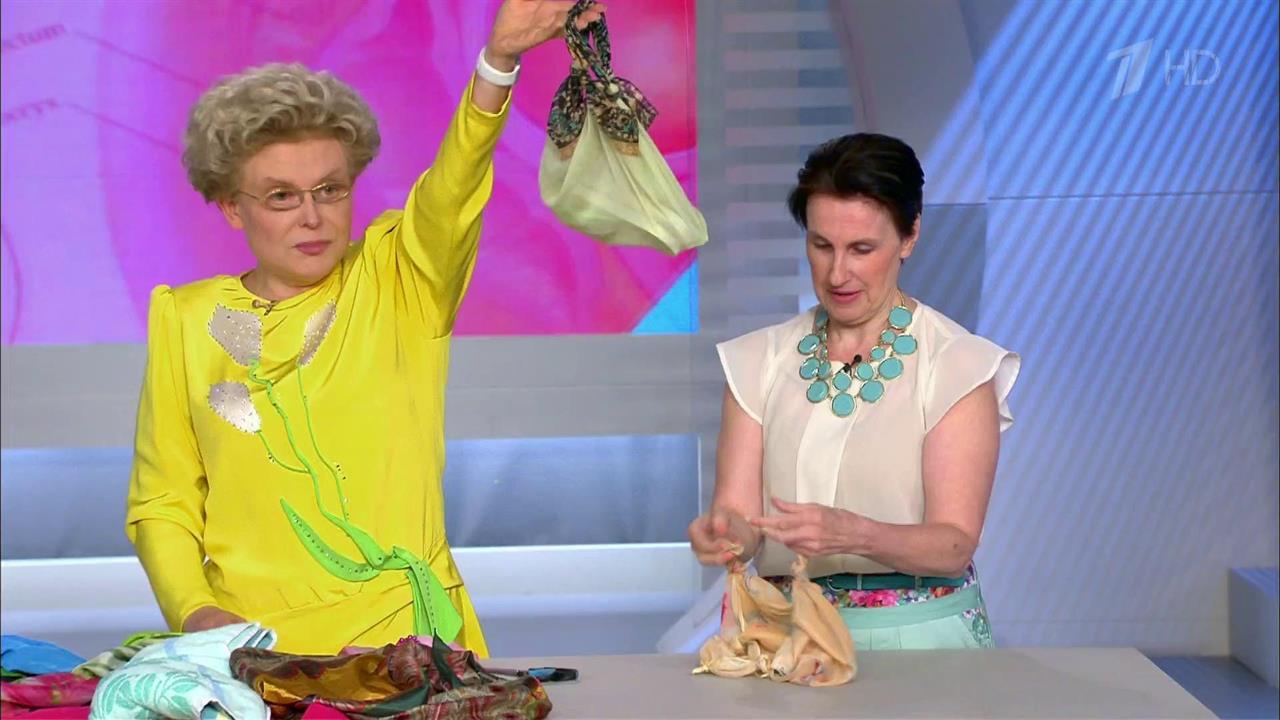 Летняя сумка своими руками. Жить здорово! Фрагмент выпуска от 26.08.2016
