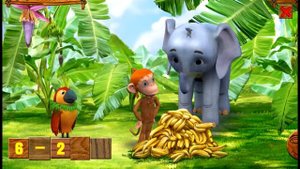 игра мультик 38 попугаев Учим математику #3