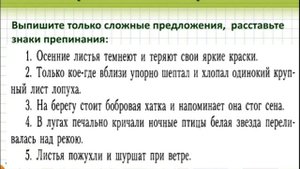 Знаки препинания  в  сложном предложении.  Русский язык. 6 класс.
