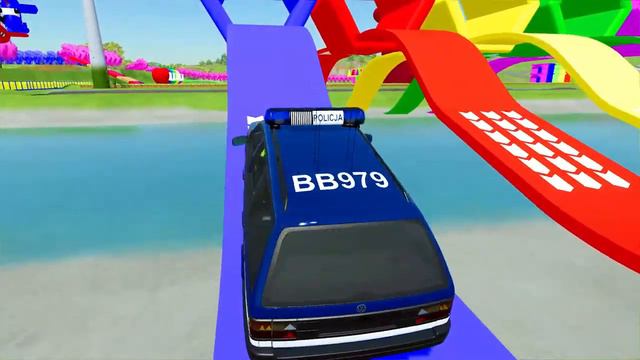 DACIA, VOLSKWAGEN, AUDI POLICE CARS and MERCEDES, FORD AMBULANCE EMERGENCY TRANSPORT ! FS22 KNGAME1 смотреть онлайн