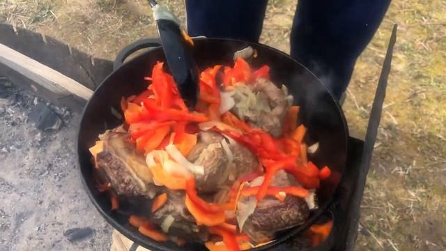 ШУРПА В КАЗАНЕ/ Мужская кухня Часть 3/ Готовим Вкусно!!!!! смотреть онлайн