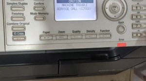 How to clear c2558 error on Konica Minolta bizhub 215, 226, Code Error C2558 fixed @TechMeta