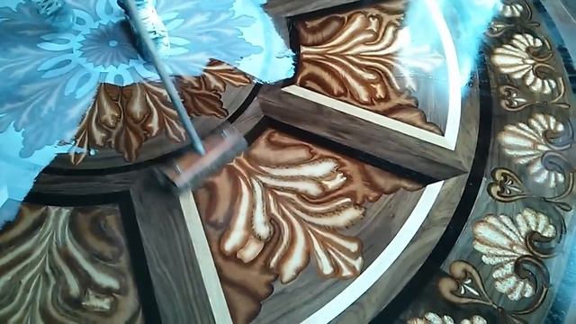 Tahari Library custom 3D wood flooring inlay design (UPDATED VERSION: https://youtu.be/aQdbQISOBc0) смотреть онлайн