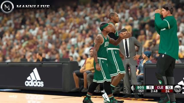 NBA 2K18 Rosters PC │Cavaliers vs Celtics Gameplay смотреть онлайн