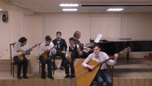 Ансамбль русских народных инструментов.