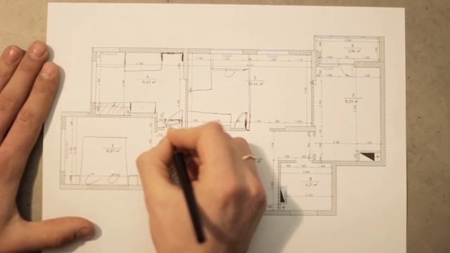 Планировка 3-х комнатной квартиры смотреть онлайн