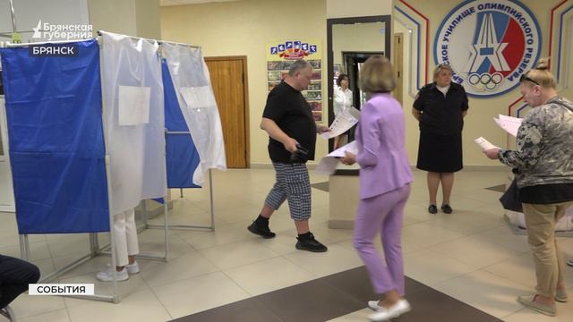 Брянский избиратель в будний день с открытием участков проявил хорошую активность