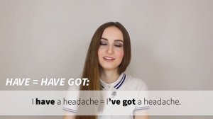 Разница между HAVE и HAVE GOT - English Spot