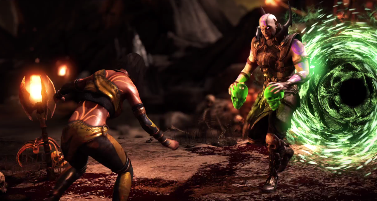 Куан Чи рентген в Mortal Kombat X