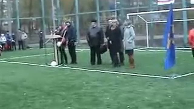 Открытие спортивной площадки смотреть онлайн