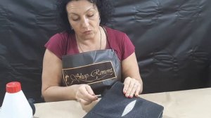 Шпаклевка для работы с урезами и с дырками на сгибах обуви