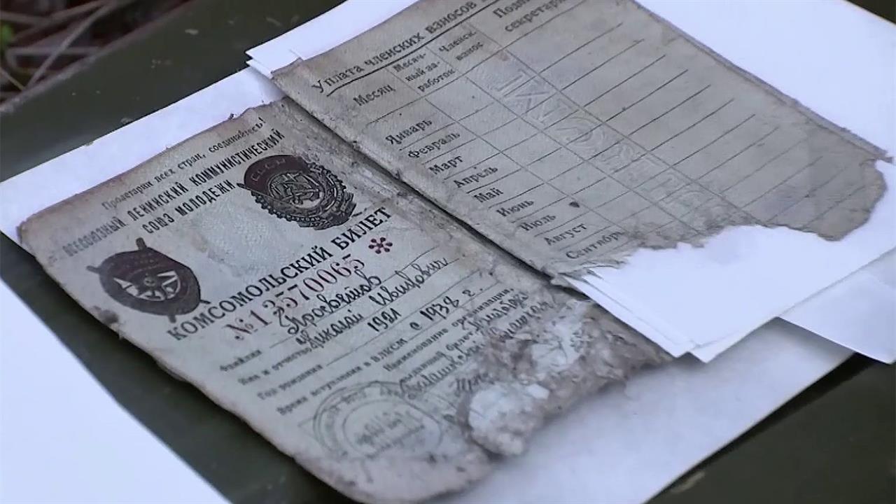 В Ленинградской области поисковики нашли обломки сбитого в 43-м советского штурмовика Ил-2