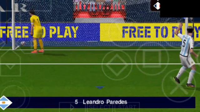Penales | Argentina (4) - (2) Francia Recreación en el PES 2023 PPSSPP смотреть онлайн