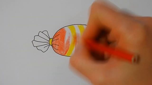 Как ОЧЕНЬ ПРОСТО нарисовать КОНФЕТУ, простые рисунки/574/How easy it IS to draw a CANDY смотреть онлайн