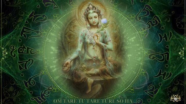 Зеленая Тара  Green Tara mantra Om Tare Tuttare Ture Soha