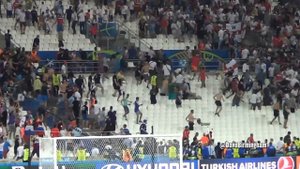 RUSSIAN HOOLIGANS ATTACK: England fans targeted in Marseille