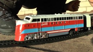 Железная дорога и поезд РЖД для детей