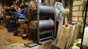 Печка для гаража 70 квадратов, обзор.